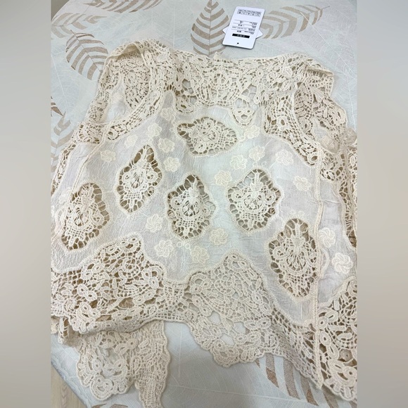 Women Open Stitch Cardigan Summer Vest - Picture 2 of 4